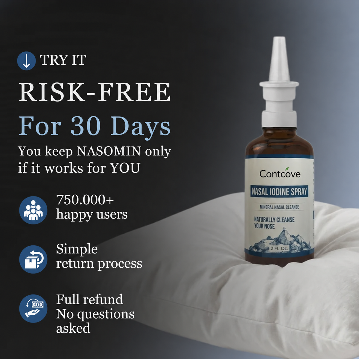 Contcove® Nasal Iodine Spray