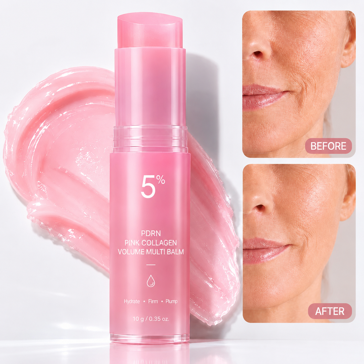 💜LAST DAY BUY 1 GET 1 FREE💜Pink Collagen Volume Multi Balm